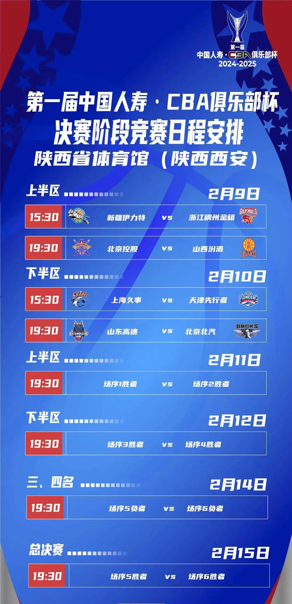 CBA俱乐部杯为球队提供更多赛事组织经验